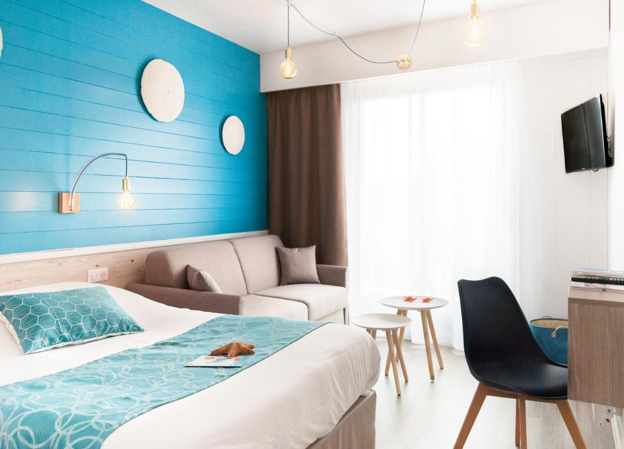 Hotel La Cote Oceane- 250 M Plage Saint-Jean-de-Monts Kültér fotó