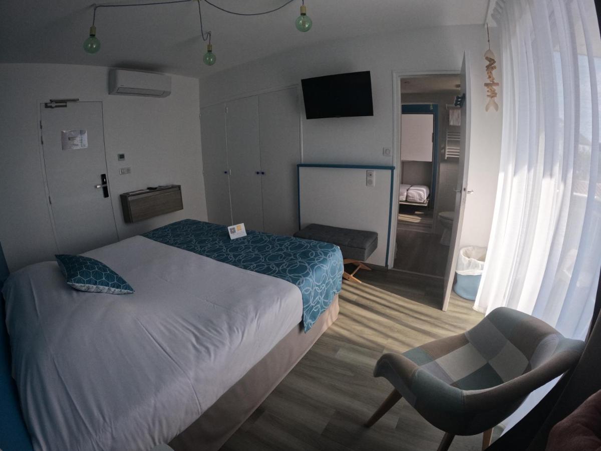 Hotel La Cote Oceane- 250 M Plage Saint-Jean-de-Monts Kültér fotó