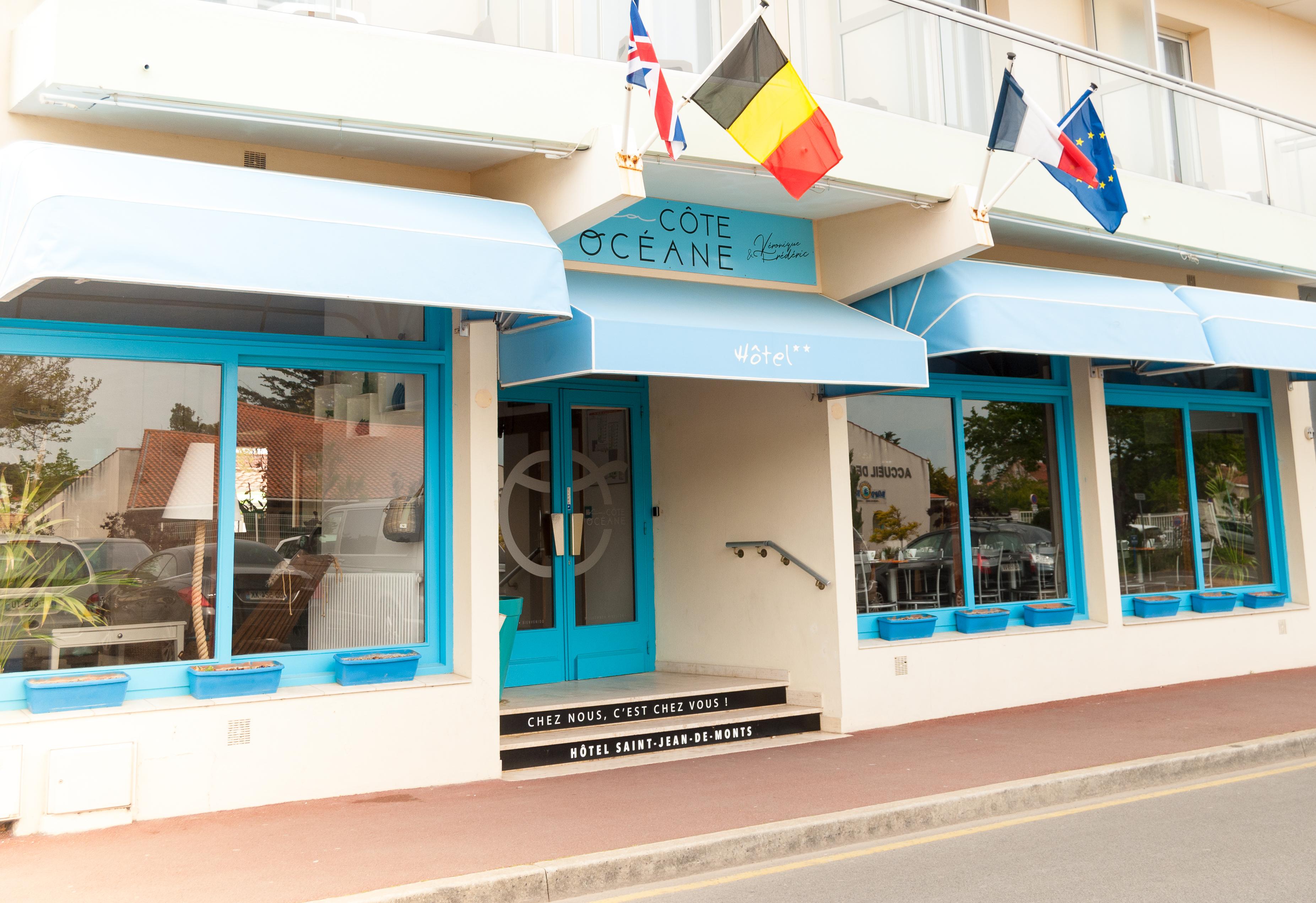 Hotel La Cote Oceane- 250 M Plage Saint-Jean-de-Monts Kültér fotó